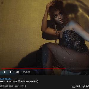 Melli "See Me " Music Video Wearing "KHENDAR" Corsets (VIDEO)