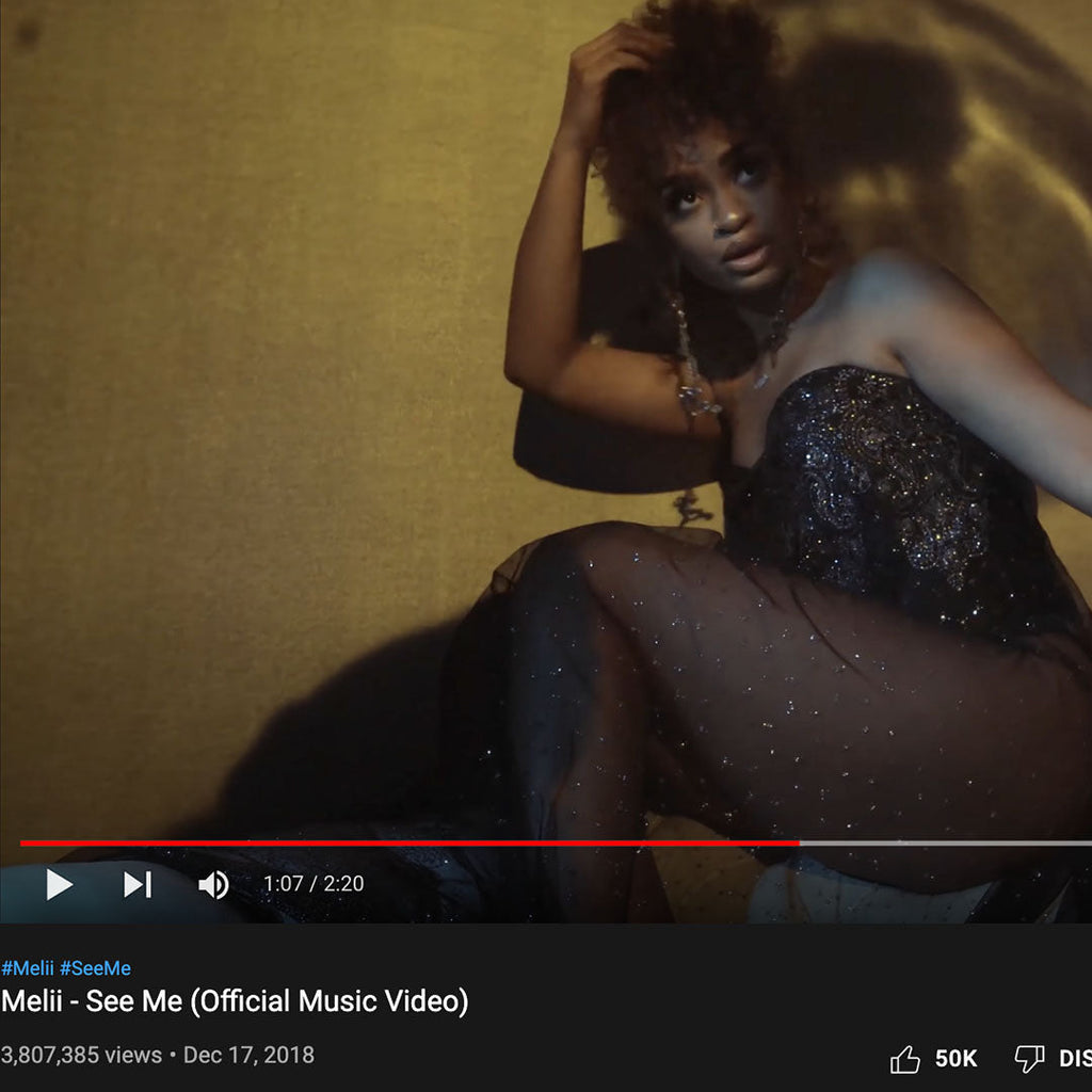 Melii "See Me " Music Video Wearing "KHENDAR" Corsets (VIDEO)