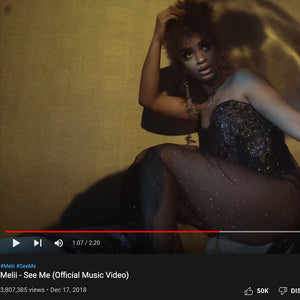 Melii "See Me " Music Video Wearing "KHENDAR" Corsets (VIDEO)
