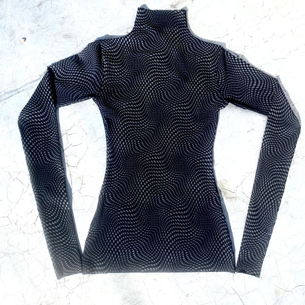 “vortex” shirt/dress (spandex)