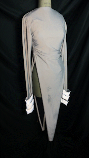 "silver surfer. " 3M long-sleeve adjustable dress