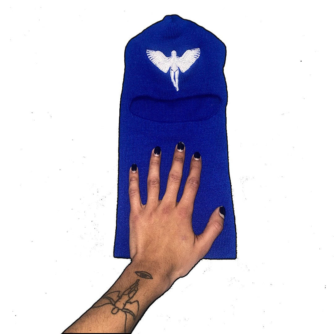 "khendar" ski mask (blue)